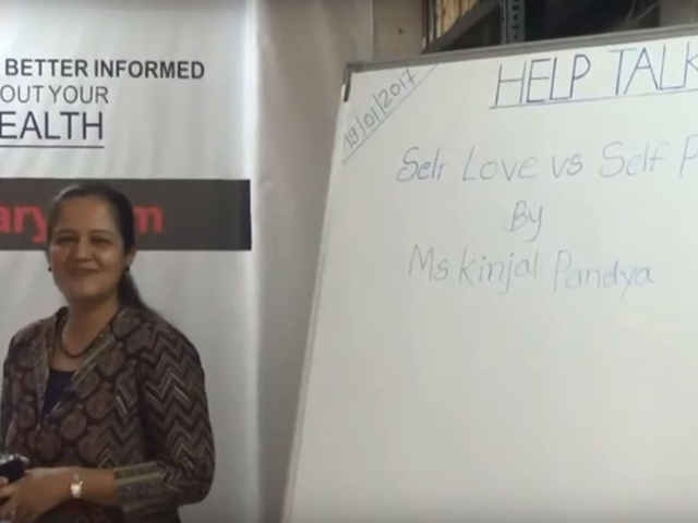 Self Love vs Self Pity By Ms. Kinjal Pandya HELP Talks Video